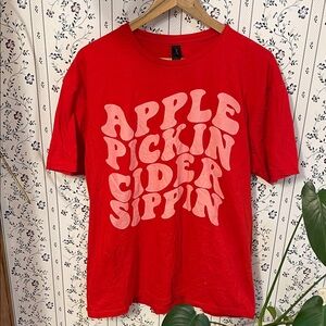 Gildan Softstyle Red T-Shirt